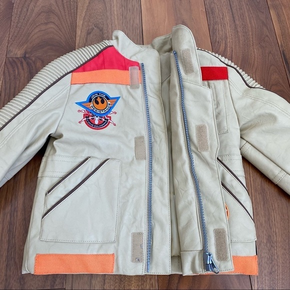 Disney Store Star Wars Resistance Force Awakens Finn’s Pilot X Wing Jacket 2 - Picture 6 of 12